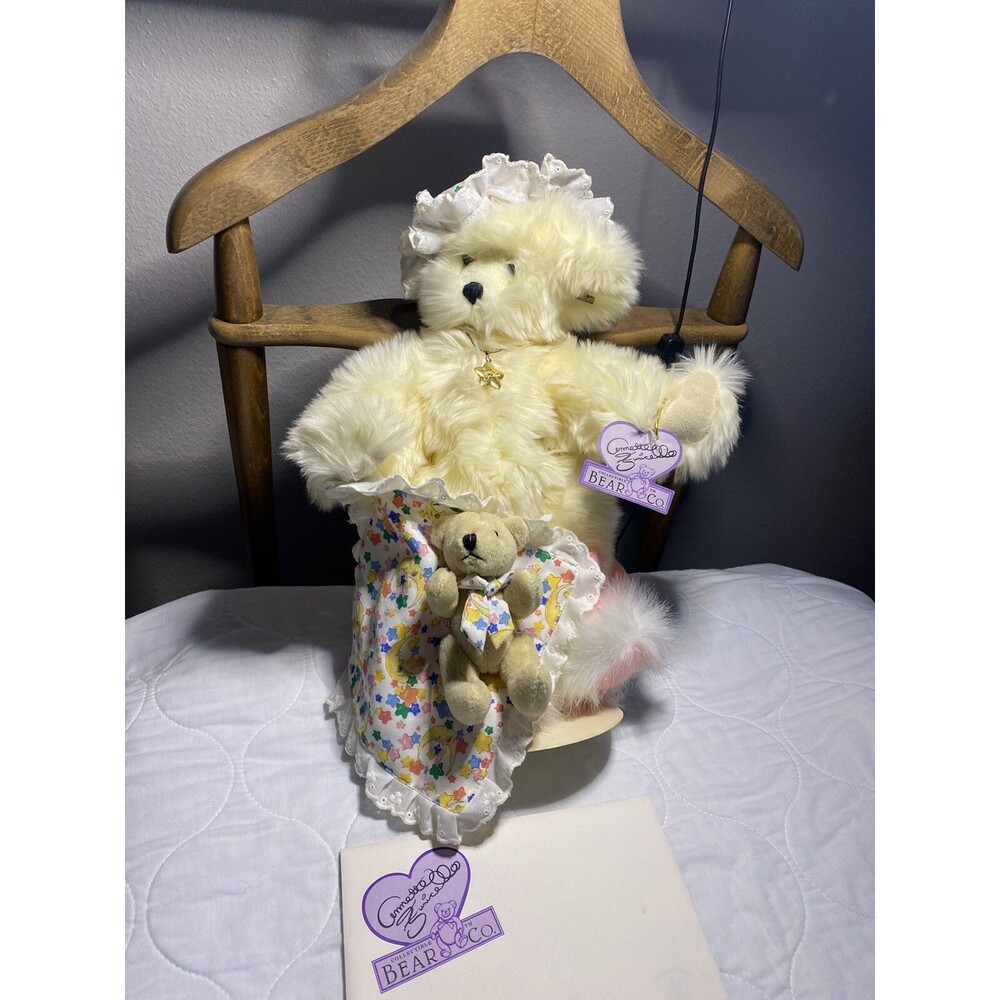 Teddy Bear “Dream Keeper"by Annette Funicello Lmtd. Edition Bunny Slippers 14”